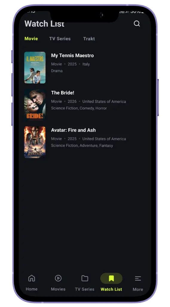 Watch List
